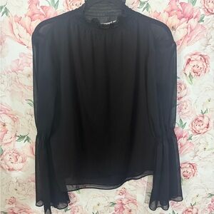 KEEPSAKE the Label Black Sheer Blouse